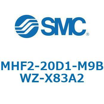MHF2-X83 - 薄形エアチャック/フィンガ開閉幅調整用アジャスタ付 SMC