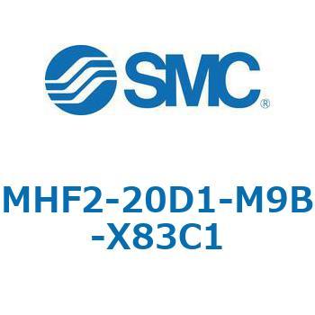 MHF2-X83 - 薄形エアチャック/フィンガ開閉幅調整用アジャスタ付 SMC