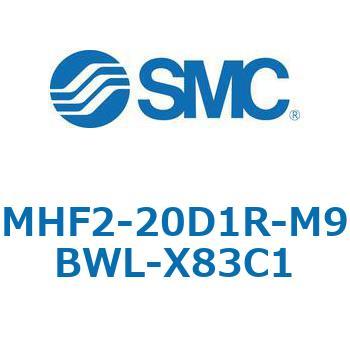MHF2-X83 - 薄形エアチャック/フィンガ開閉幅調整用アジャスタ付 SMC