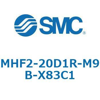 MHF2-X83 - 薄形エアチャック/フィンガ開閉幅調整用アジャスタ付 SMC