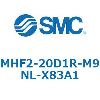 MHF2-X83 - 薄形エアチャック/フィンガ開閉幅調整用アジャスタ付 SMC