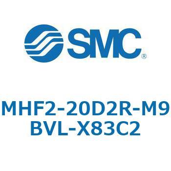 MHF2-X83 - 薄形エアチャック/フィンガ開閉幅調整用アジャスタ付 SMC