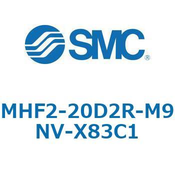 MHF2-X83 - 薄形エアチャック/フィンガ開閉幅調整用アジャスタ付 SMC