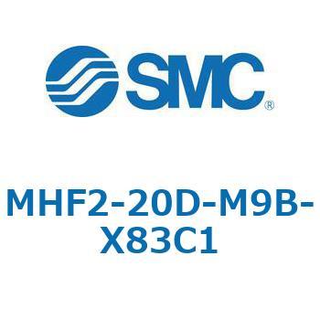 MHF2-X83 - 薄形エアチャック/フィンガ開閉幅調整用アジャスタ付 SMC