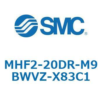 MHF2-X83 - 薄形エアチャック/フィンガ開閉幅調整用アジャスタ付 SMC