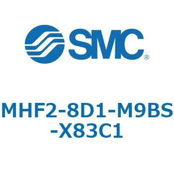 MHF2-X83 - 薄形エアチャック/フィンガ開閉幅調整用アジャスタ付 SMC