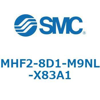 MHF2-X83 - 薄形エアチャック/フィンガ開閉幅調整用アジャスタ付 SMC