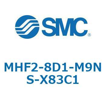 MHF2-X83 - 薄形エアチャック/フィンガ開閉幅調整用アジャスタ付 SMC