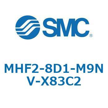 MHF2-X83 - 薄形エアチャック/フィンガ開閉幅調整用アジャスタ付 SMC