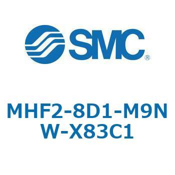 MHF2-X83 - 薄形エアチャック/フィンガ開閉幅調整用アジャスタ付 SMC