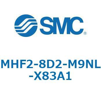 MHF2-X83 - 薄形エアチャック/フィンガ開閉幅調整用アジャスタ付 SMC