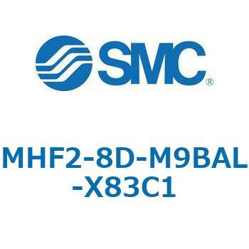 MHF2-X83 - 薄形エアチャック/フィンガ開閉幅調整用アジャスタ付 SMC