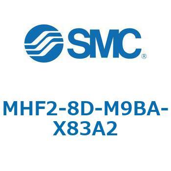 MHF2-X83 - 薄形エアチャック/フィンガ開閉幅調整用アジャスタ付 SMC