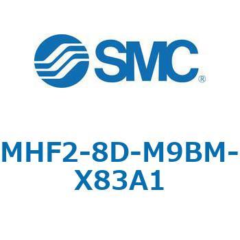 MHF2-X83 - 薄形エアチャック/フィンガ開閉幅調整用アジャスタ付 SMC
