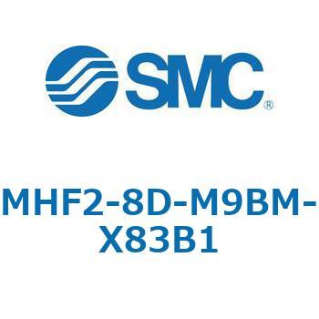 MHF2-X83 - 薄形エアチャック/フィンガ開閉幅調整用アジャスタ付 SMC