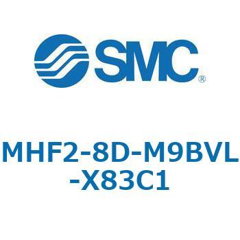 MHF2-X83 - 薄形エアチャック/フィンガ開閉幅調整用アジャスタ付 SMC