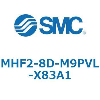 MHF2-X83 - 薄形エアチャック/フィンガ開閉幅調整用アジャスタ付 SMC