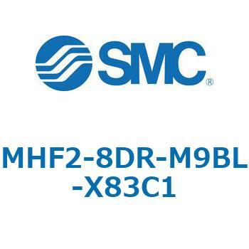 MHF2-X83 - 薄形エアチャック/フィンガ開閉幅調整用アジャスタ付 SMC