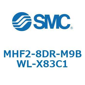 MHF2-X83 - 薄形エアチャック/フィンガ開閉幅調整用アジャスタ付 SMC