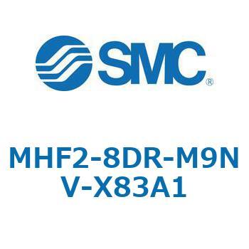 MHF2-X83 - 薄形エアチャック/フィンガ開閉幅調整用アジャスタ付 SMC