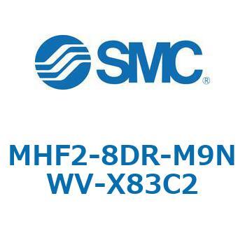 MHF2-X83 - 薄形エアチャック/フィンガ開閉幅調整用アジャスタ付 SMC