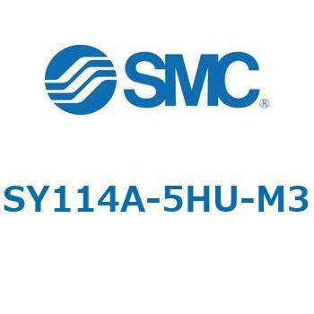 SY100 - ベース配管形/3ポートソレノイドバルブ/弾性体シール SMC