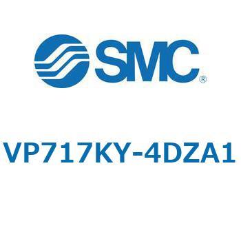 VP517/717 - 残圧抜き3ポート電磁弁/モジュラ接続タイプ SMC