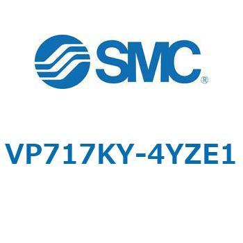 VP517/717 - 残圧抜き3ポート電磁弁/モジュラ接続タイプ SMC
