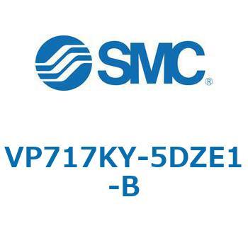 VP517/717 - 残圧抜き3ポート電磁弁/モジュラ接続タイプ SMC