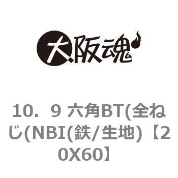 10．9 六角BT(全ねじ(NBI(鉄/生地)