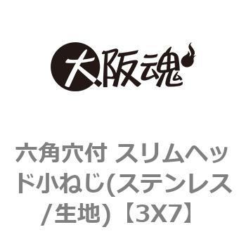 六角穴付 スリムヘッド小ねじ(ステンレス/生地) 大阪魂