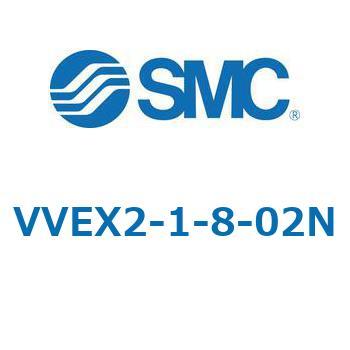 VVEX BASE - ベース配管形: エアオペレート形3ポート3ポジションバルブ SMC