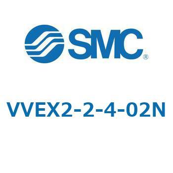 VVEX BASE - ベース配管形: エアオペレート形3ポート3ポジションバルブ SMC