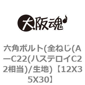 六角ボルト(全ねじ(AーC22(ハステロイC22相当)/生地) 大阪魂