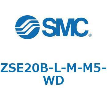 ZSE20B(F)-L/ISE20B-L - 3画面 高精度デジタル圧力スイッチ/IO-Link対応 (1出力) SMC