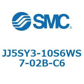 JJ5SY3-10S6-EX600-BASE - プラグイン/コネクタ接続ベース:EX600シリーズ SMC