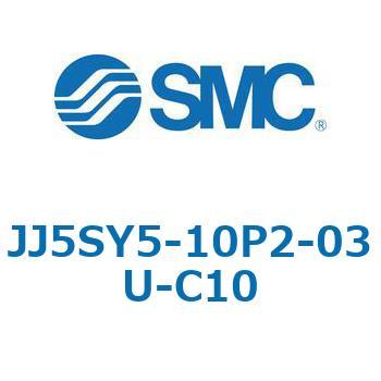 JJ5SY5-10F/P-BASE - プラグイン/コネクタ接続ベース:Dサブコネクタ、フラットケーブルコネクタ SMC