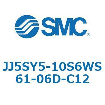 JJ5SY5-10S6-EX600-BASE - プラグイン/コネクタ接続ベース:EX600シリーズ SMC