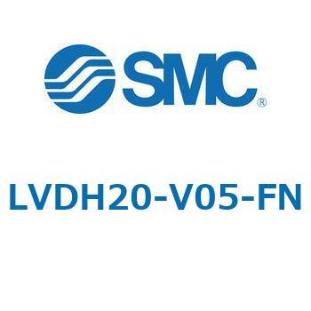 LVDH-V-F/FN - 手動タイプ/インサートブッシュ式/継手一体型 SMC