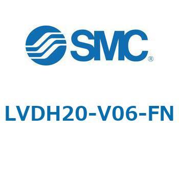 LVDH-V-F/FN - 手動タイプ/インサートブッシュ式/継手一体型 SMC