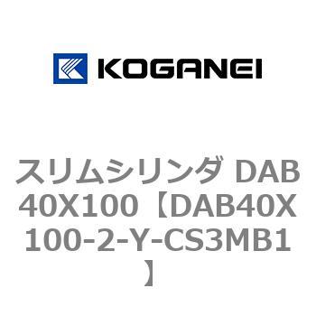 DAB40X100-2-Y-CS3MB1 スリムシリンダ DAB40X100 コガネイ 複動片ロッド