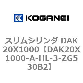 スリムシリンダ DAK20X1000 - コガネイ