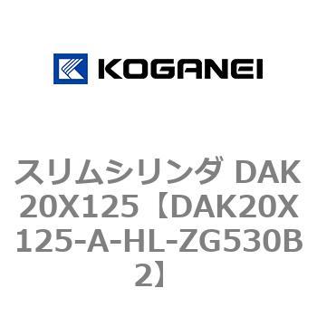 スリムシリンダ DAK20X125 コガネイ