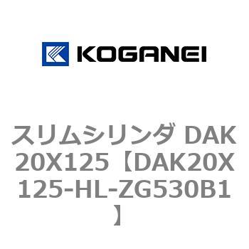 スリムシリンダ DAK20X125 コガネイ