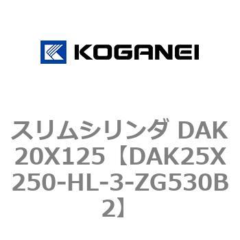 スリムシリンダ DAK20X125 コガネイ
