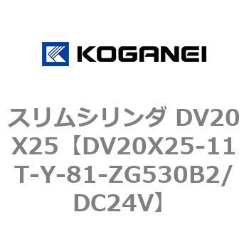 スリムシリンダ DV20X25 コガネイ