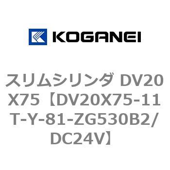 スリムシリンダ DV20X75 コガネイ