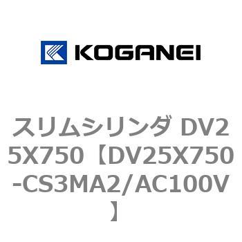 スリムシリンダ DV25X750 コガネイ