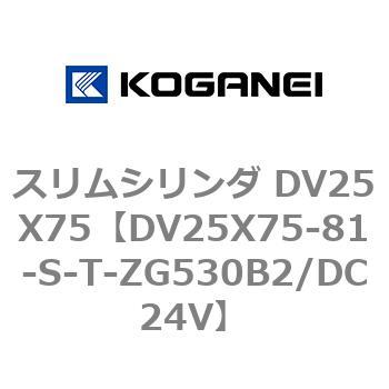 スリムシリンダ DV25X75 コガネイ