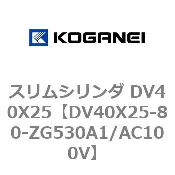 スリムシリンダ DV40X25 コガネイ